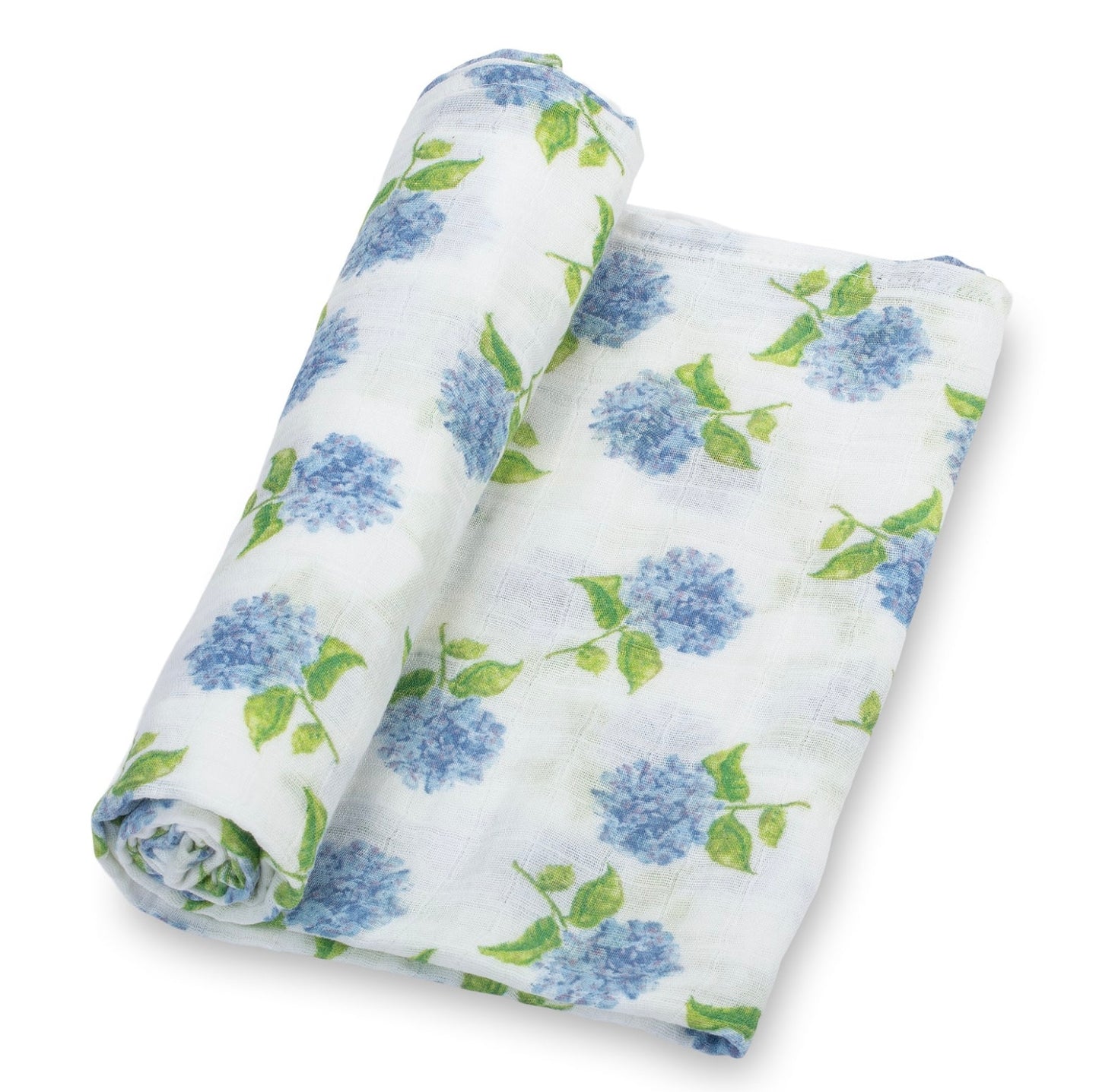 You Had Me at Hydrangea Muslin Swaddle Blanket