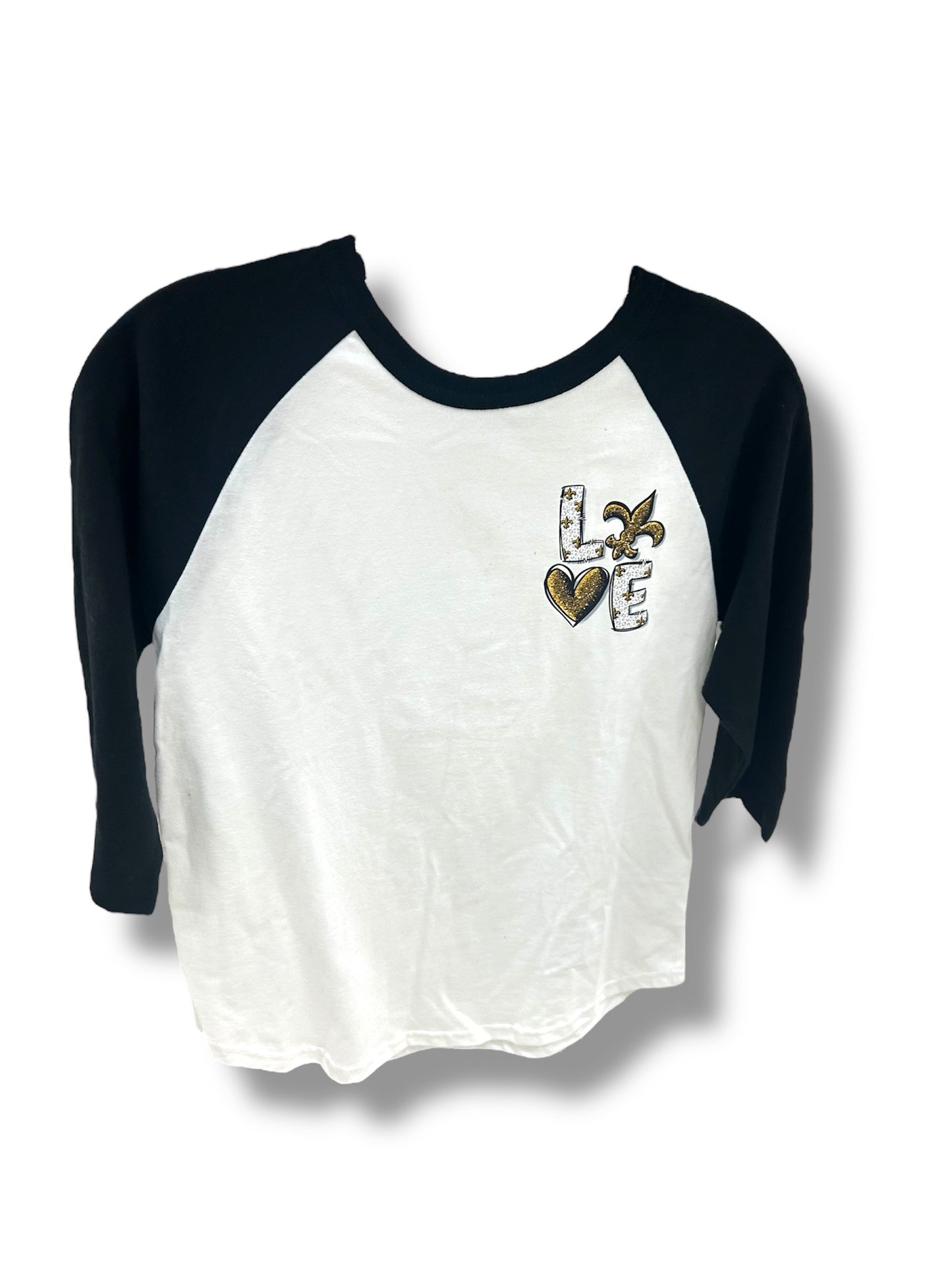 Love Saints Baseball Fit Youth Tee