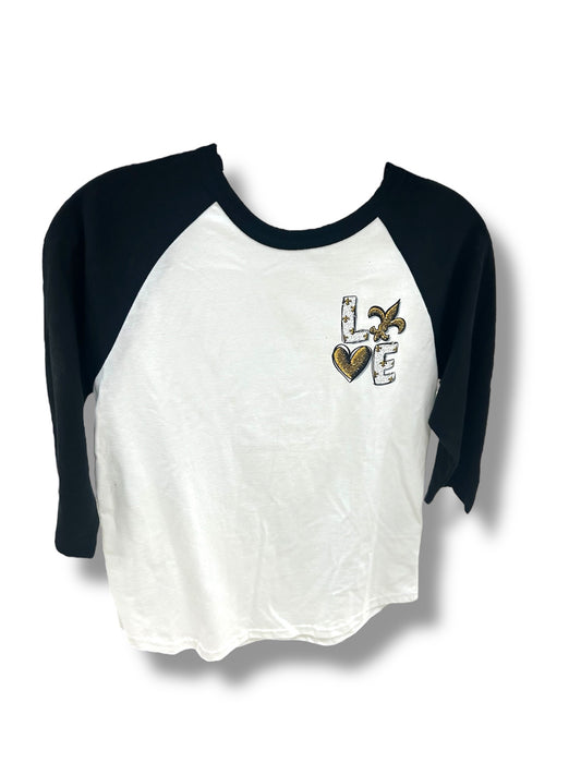 Love Saints Baseball Fit Youth Tee