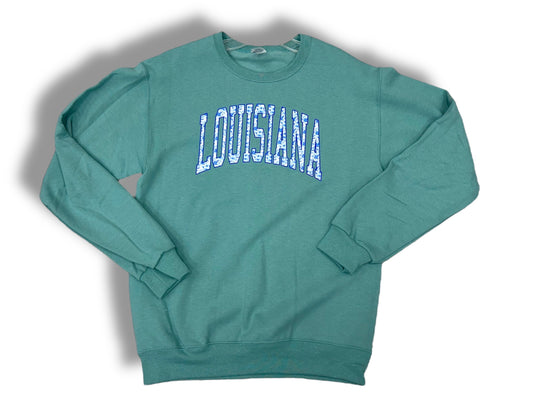Louisiana Floral Sweatshirt