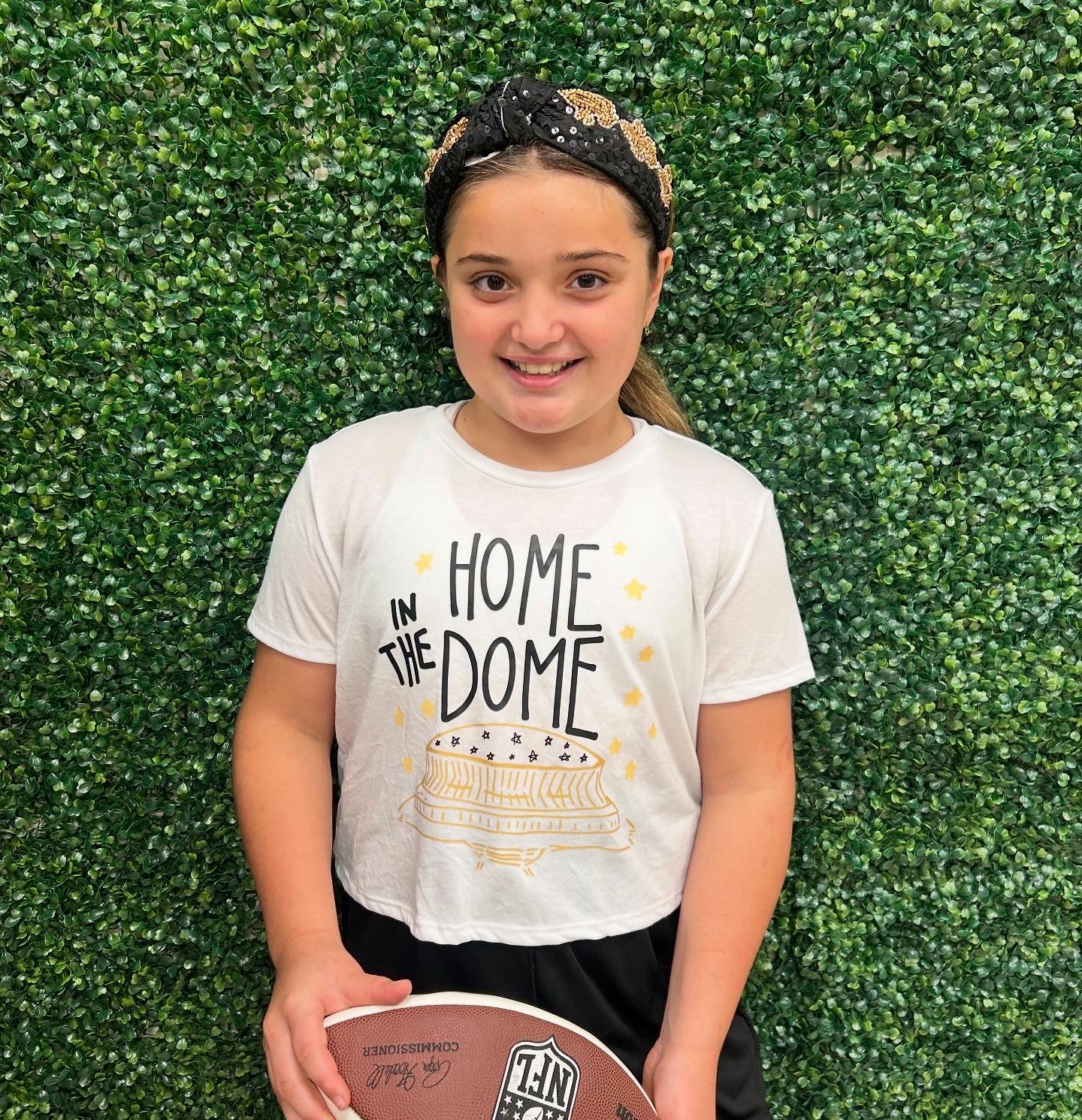 Home In The Dome Cropped Tee
