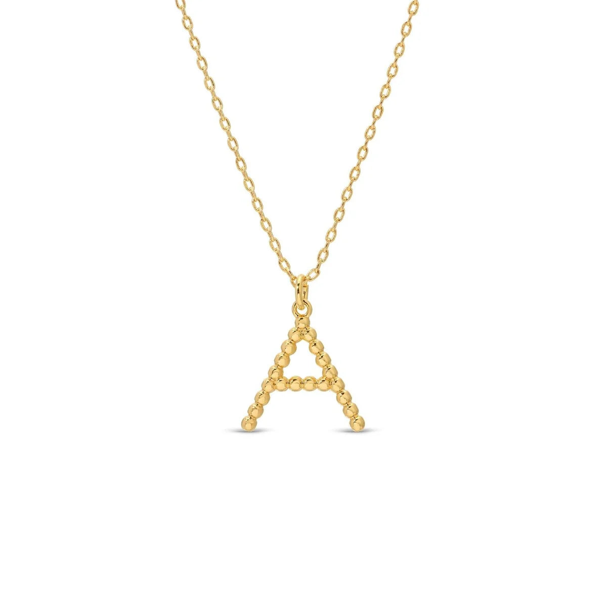 Delicate Initial Pendant