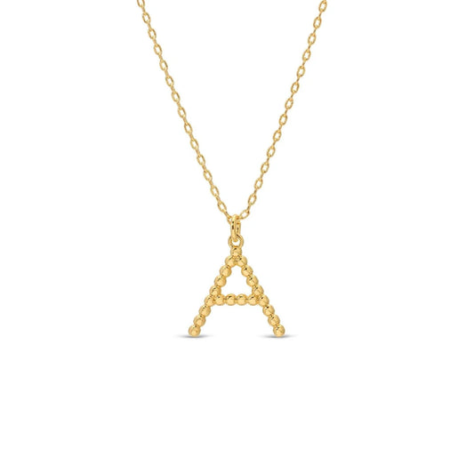 Delicate Initial Pendant