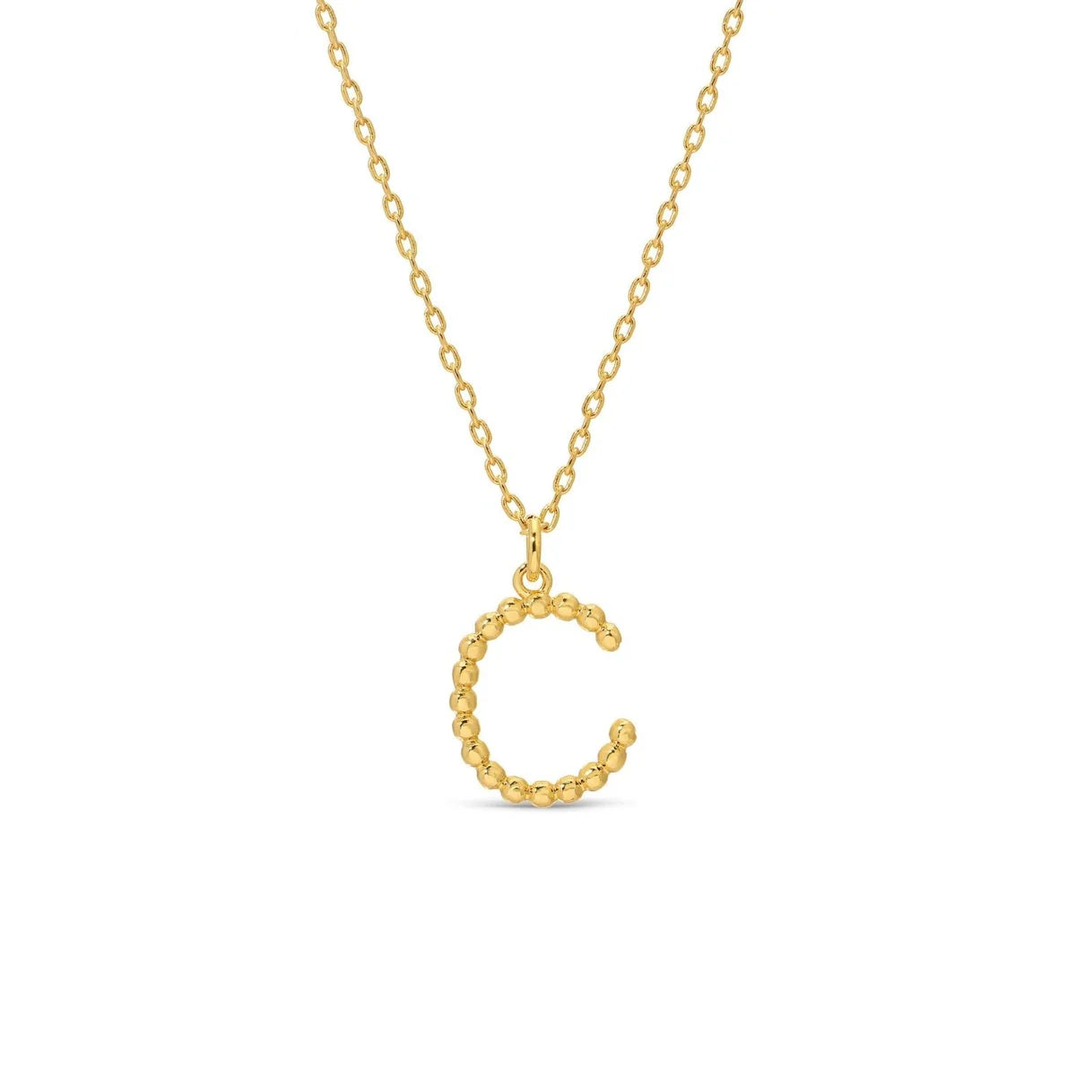 Delicate Initial Pendant