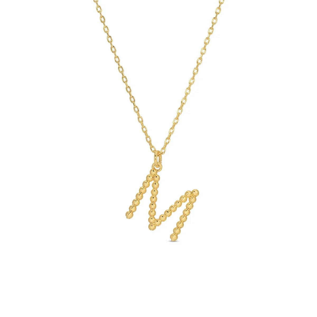Delicate Initial Pendant