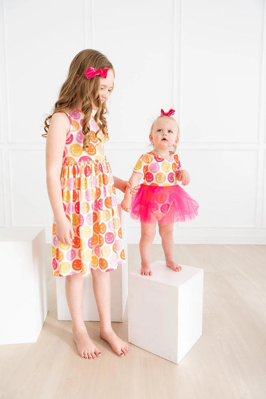 Smiley Face Twirl Dress