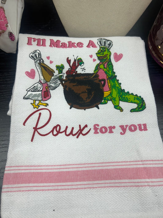Make a Roux Tea Towel