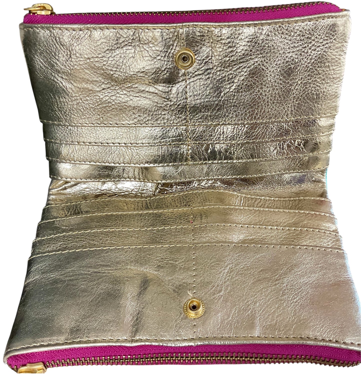Jane Marie Shimmer Zippy Wallet