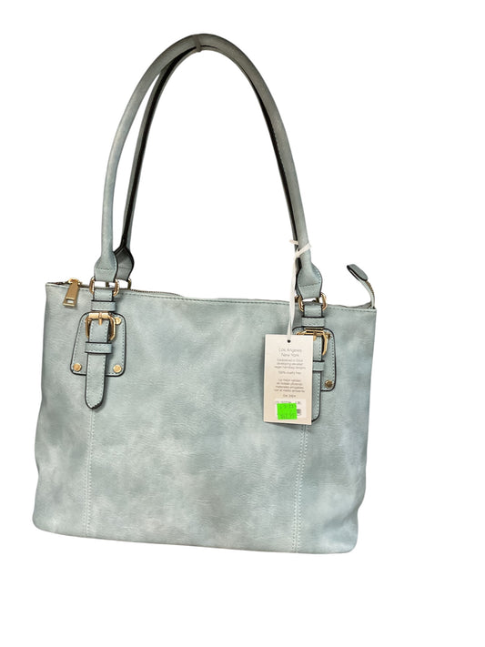 Alyssa Gold Belt Tote Handbag