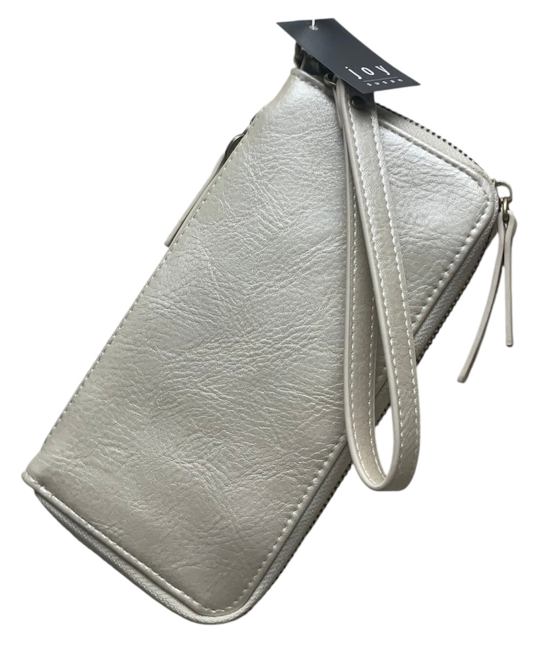 Chloe Zip Around Leather Wristlet
