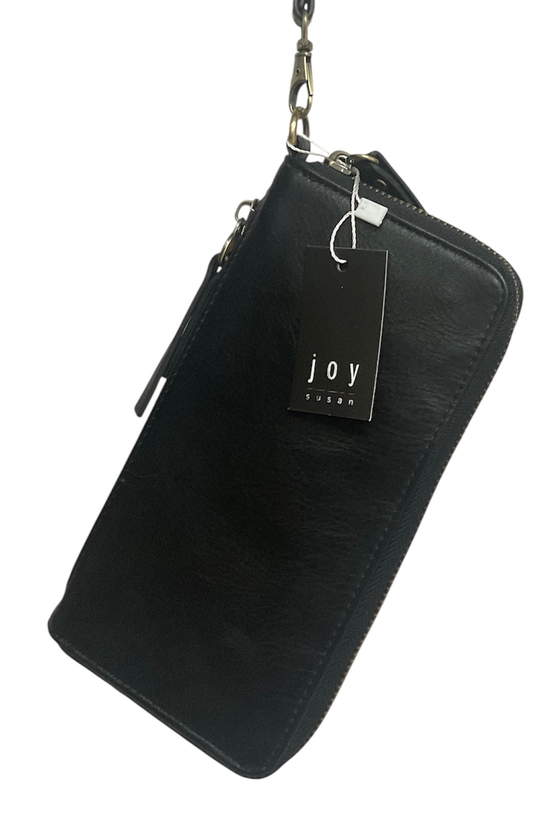 Chloe Zip Around Leather Wristlet