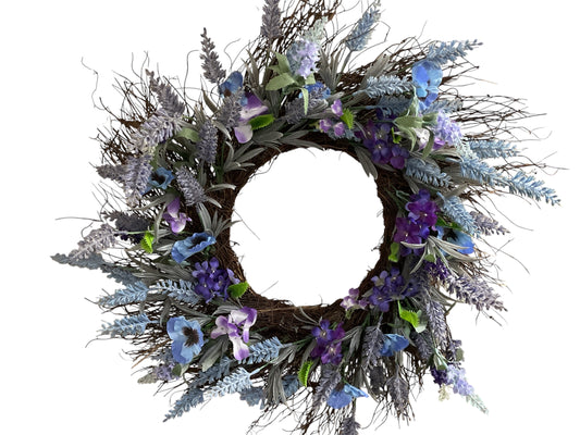 Handmade Lavender Wreath