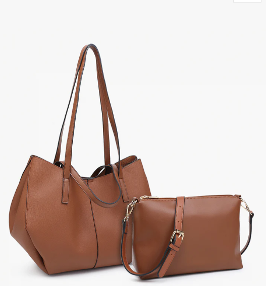 Celeste Distressed Hobo 2-in-1 Bag