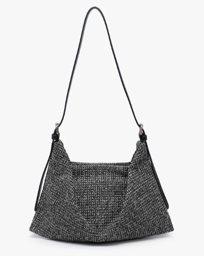 Samantha Woven Shoulder Bag