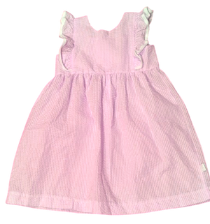 Paty Pink Seersucker Dress