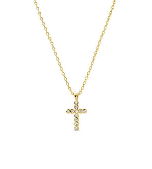 Delicate Cross Pendant Necklace