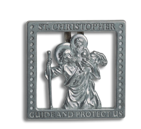 St. Christopher Visor Clip