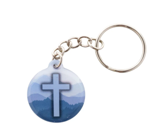 Tap to Pray Acrylic Keychain