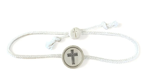 Tap to Pray Vanilla Bungee Bracelet