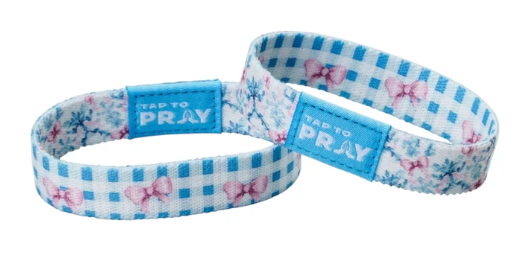Tap to Pray Blue Belle Wristband
