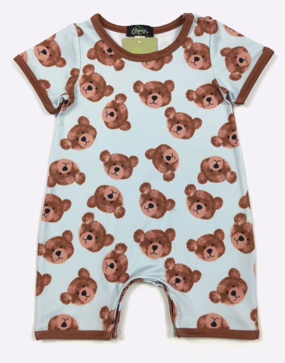 Fuzzy Bear Romper