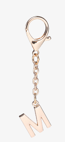 Initial Purse Charm