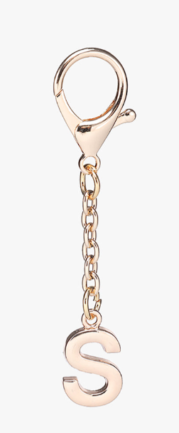 Initial Purse Charm