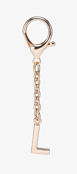 Initial Purse Charm