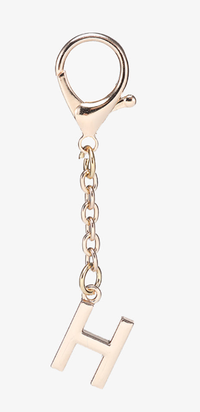 Initial Purse Charm