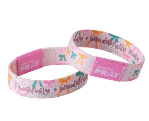 Tap to Pray Fearfully & Wonderfully Made Wristband