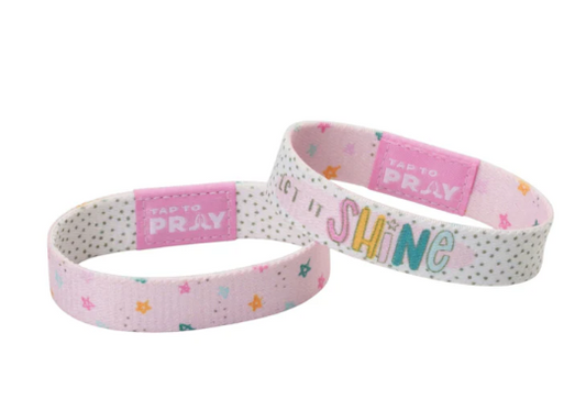 Tap to Pray Let it Shine Wristband