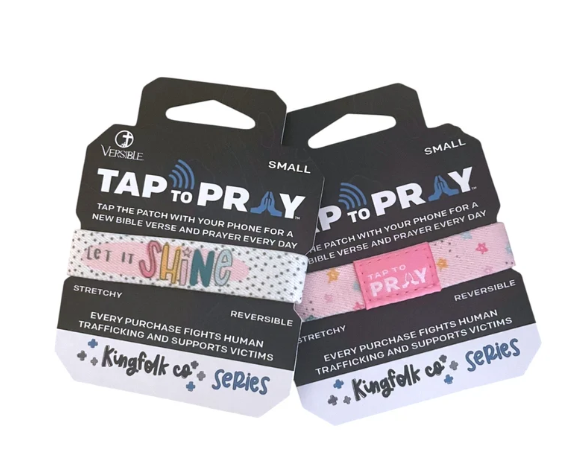 Tap to Pray Let it Shine Wristband