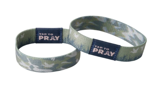 Tap to Pray Waterfowl Wristband