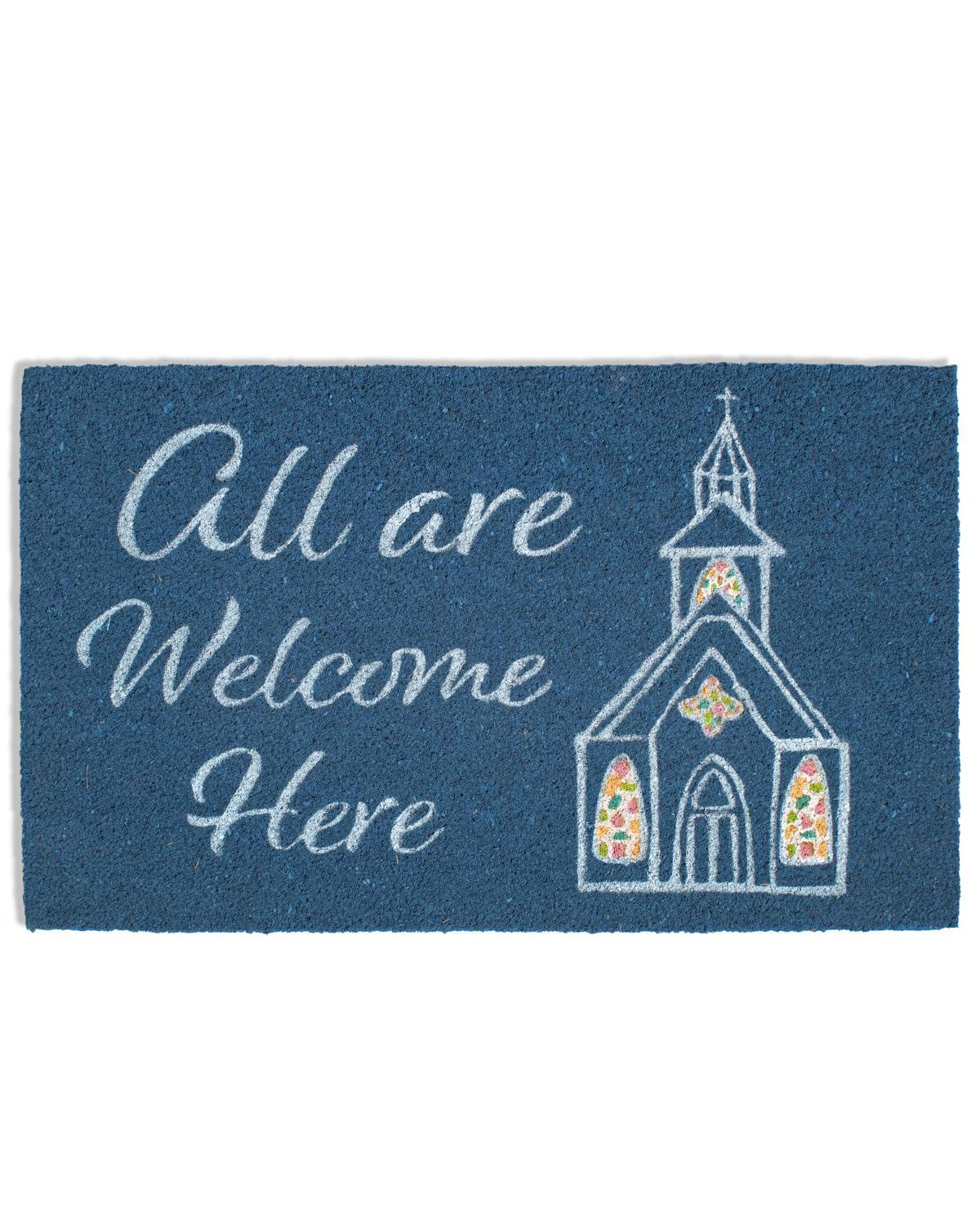 All Are Welcome Here Doormat