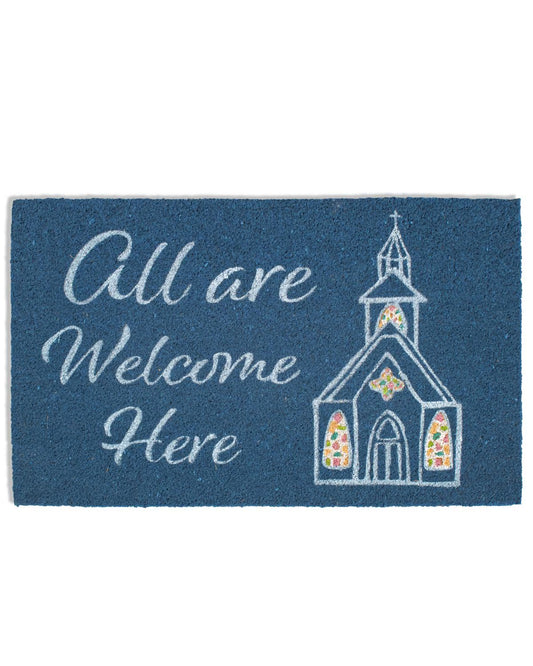All Are Welcome Here Doormat