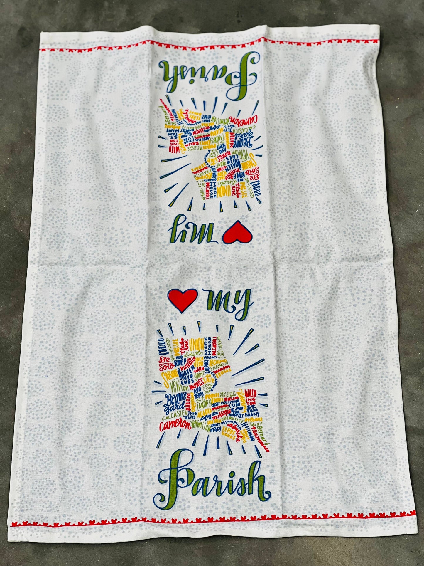 Kitchen Towel - Love My Parish