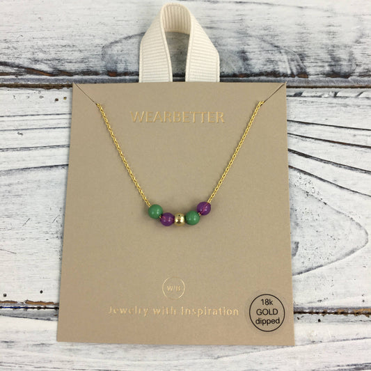Mardi Gras Necklace  