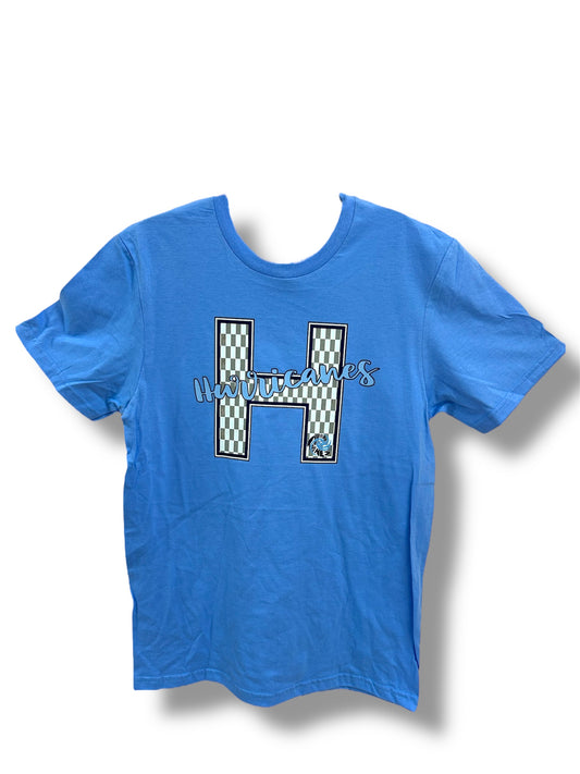 Checkered Hurricanes Tee
