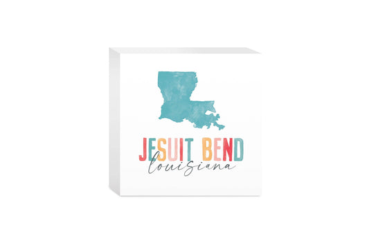 Hometown Sign- Jesuit Bend