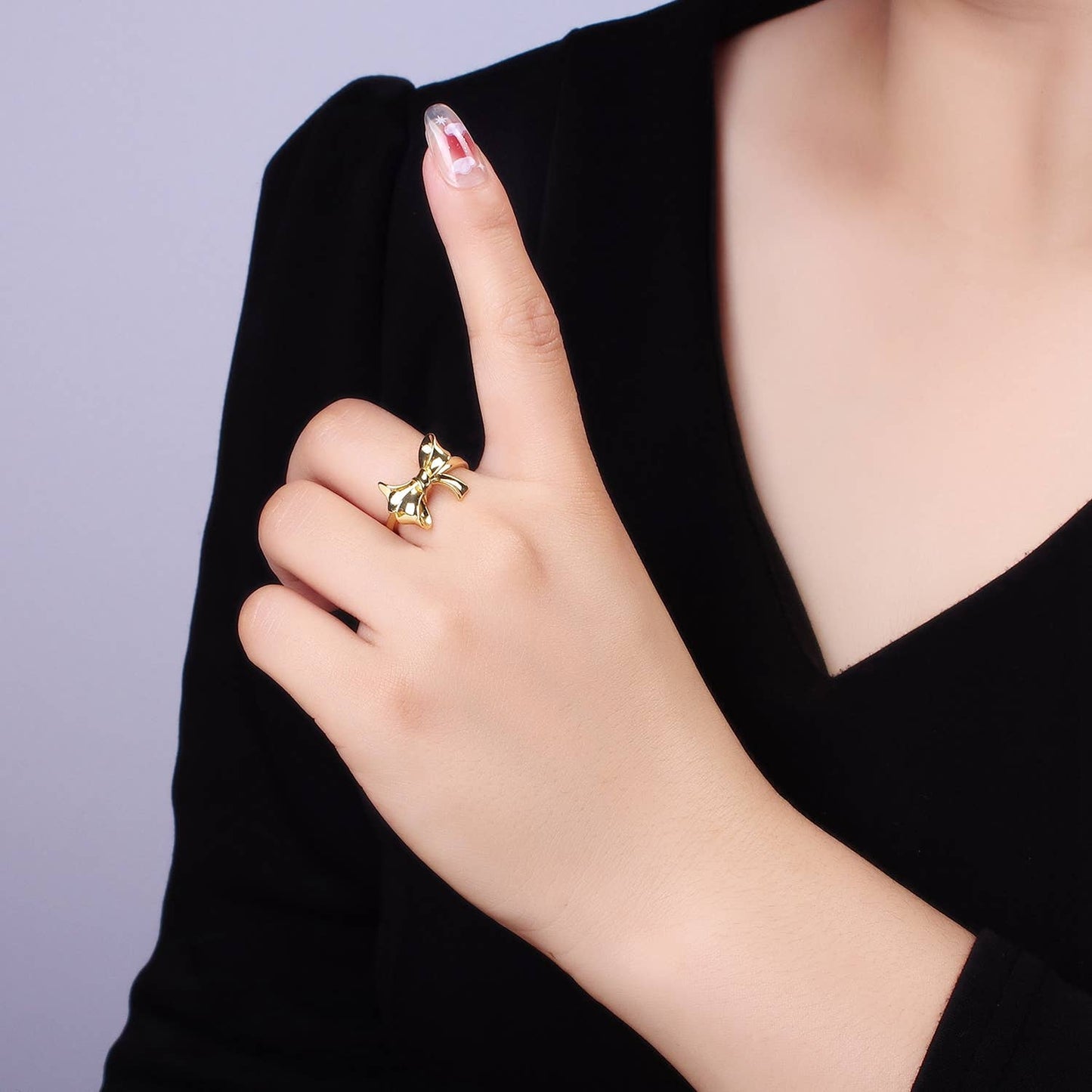 Tied Ribbon Ring