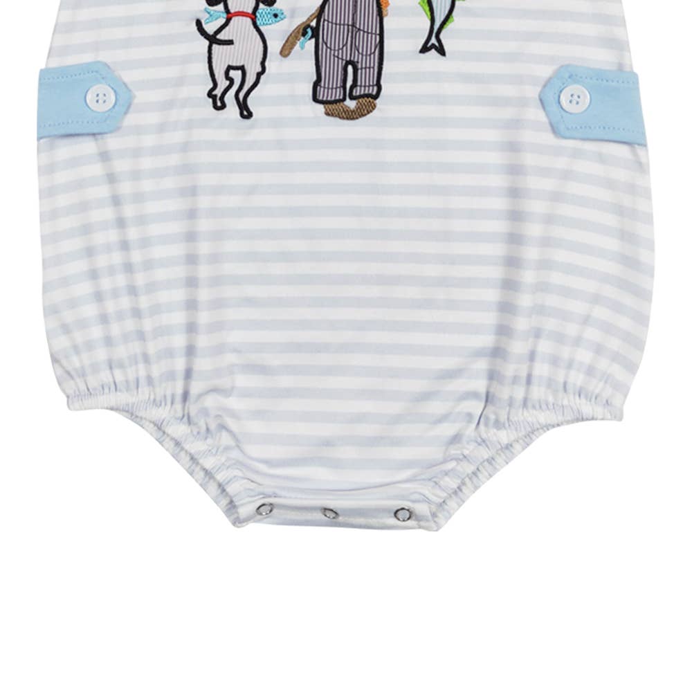 Baby Boys Fishing Buddy Romper