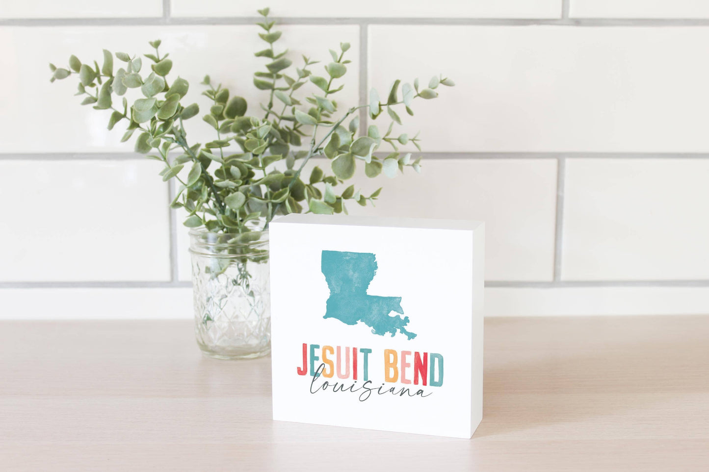 Hometown Sign- Jesuit Bend