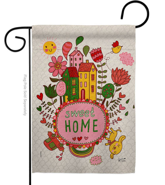 Sweet Home Garden Flag