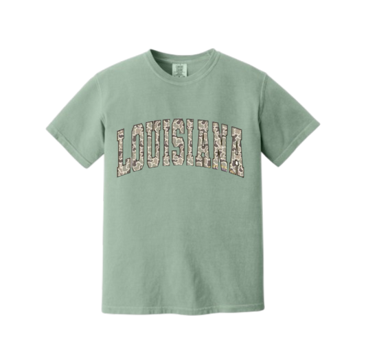 Louisiana Camo Tee