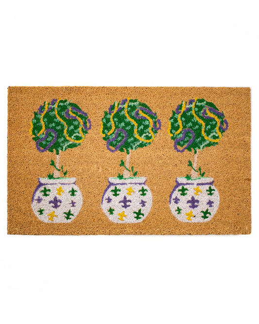 Mardi Topiary Doormat