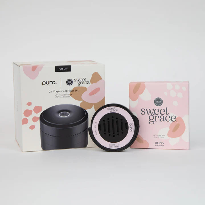 Pura Car Fragrance Diffuser Set With Sweet Grace